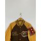 1990x Clothing Vintage Cup Noodle Leather Varsity Jacket