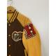 1990x Clothing Vintage Cup Noodle Leather Varsity Jacket