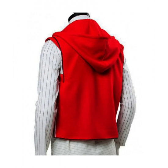 Aladdin Mena Massoud Red Hood Vest