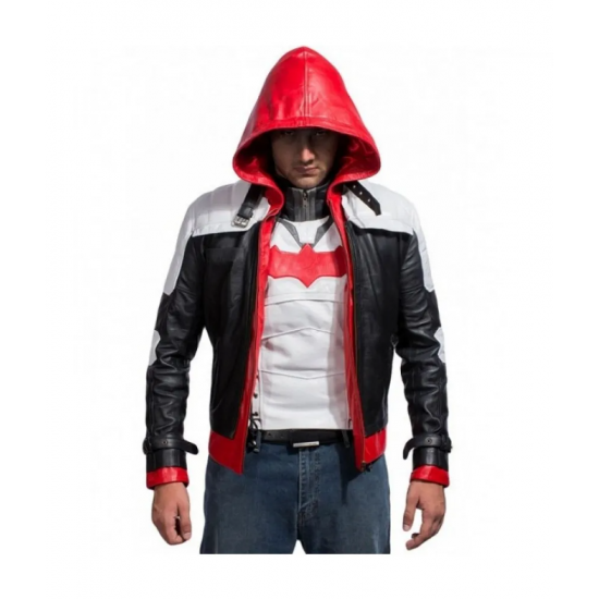 Arkham Knight Batman Red Hood Jacket And Vest