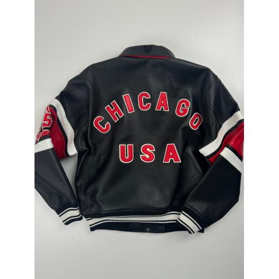 Avirex Chi Town Icon Leather Jacket