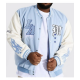 Baby Blue LA Letterman M Jacket