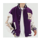 Bad To The Skeleton Bone Patchwork Jacket