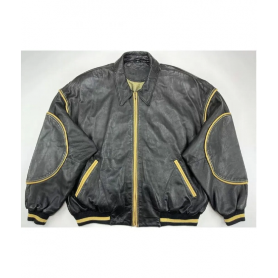 Baseball Pelle Pelle Champion Leather Jacket