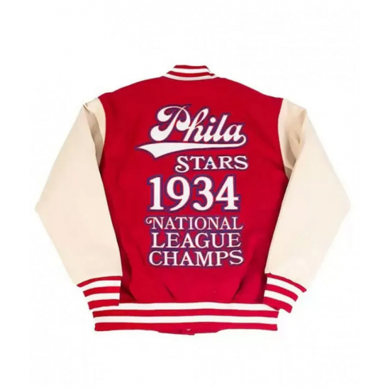 Baseball Philadelphia Stars 1934 Red Varsity Jacket