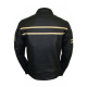 Black Retro Style Mens Leather Fashion Jacket