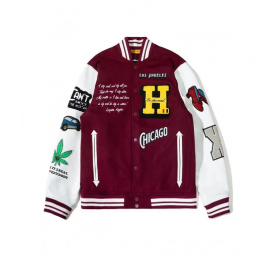 BlackAF Kenya Barris Letterman Varsity Jacket