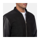 Blain Black Hybrid Bomber Jacket