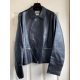 Bottega Veneta Men's Leather Jacket in Black