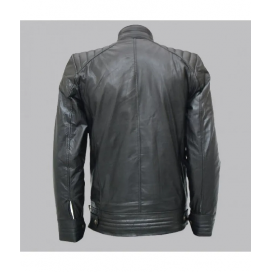 Bourne Legacy Black Leather Jacket