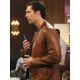 Brian Thomas Smith The Big Bang Theory Brown Leather Jacket