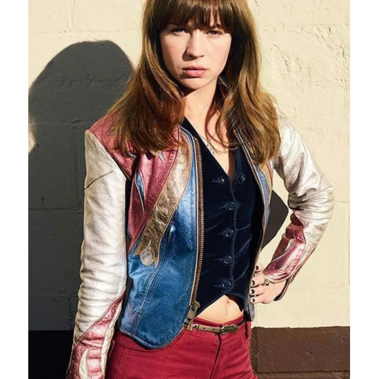 Britt Robertson Girlboss Leather Jacket