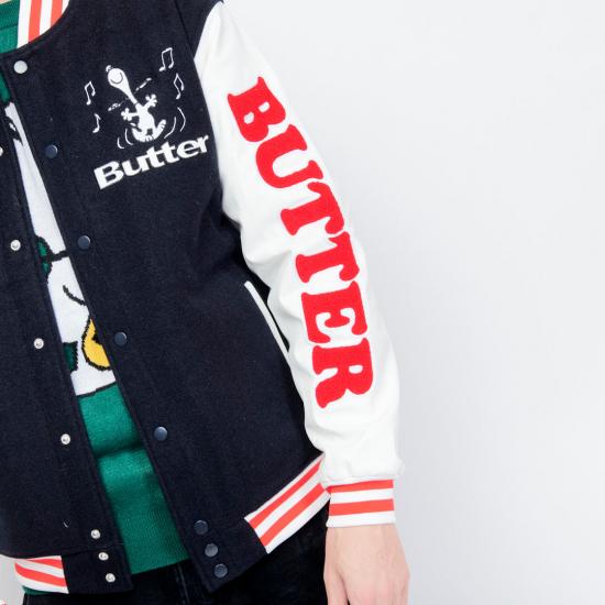 Butter Goods x Peanuts Jazz Varsity Jacket