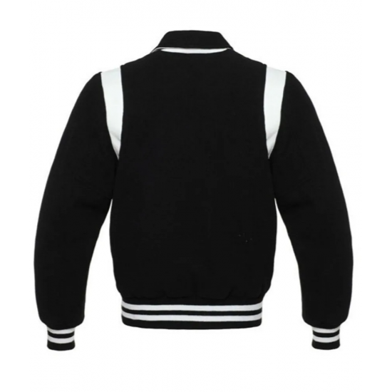 Byron Collar Baseball Varsity Jacket