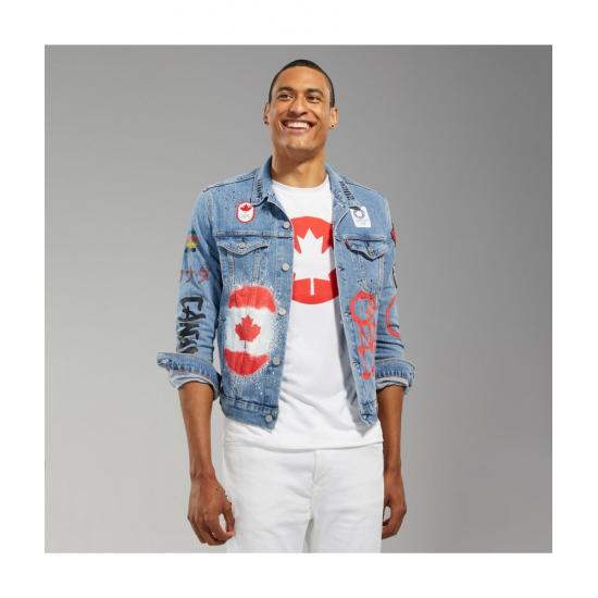 Canadian Olympic Jean Jacket