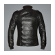 Captain America Bucky Barnes Black Leather Jacket