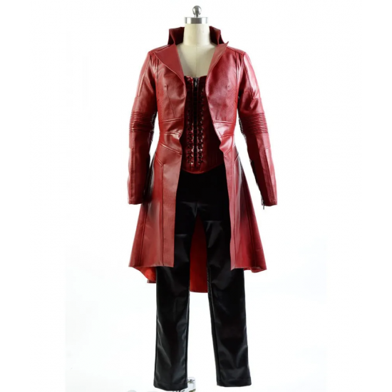 Captain America Civil War Scarlet Witch Coat