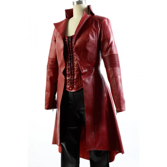 Captain America Civil War Scarlet Witch Coat