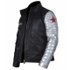 Captain America Civil War Winter Soldier Leather Jacket