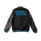 Carolina Panthers Black Letterman Jacket