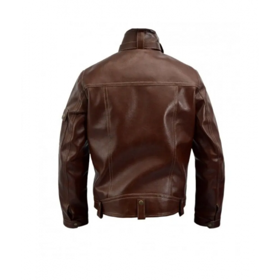 Chad Gangsters Kingdom Spade IV Leather Jacket