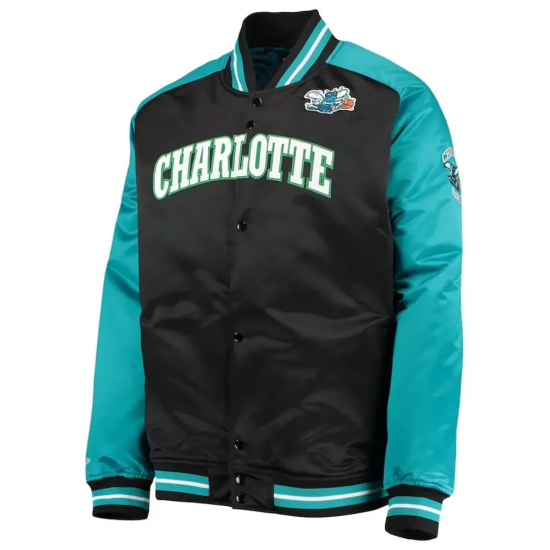 Charlotte Hornets Teal Jacket