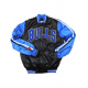 Chicago Bulls Black and Blue Varsity Satin Jacket