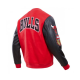 Chicago Bulls Classic Red Wool Varsity Jacket