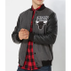 Chicago Bulls Varsity Black and Grey Jacket