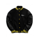 Chinatown Market Smile Black Varsity Jacket