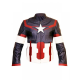 Chris Evans Captain America Avengers Leather Jacket