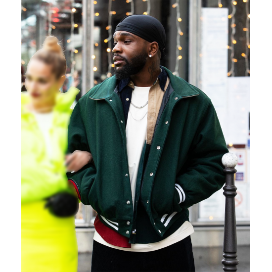 Christmas Flow 2021 Green Bomber Jacket