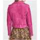 Chucky Alyvia Alyn Lind Pink Suede Jacket