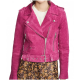 Chucky Alyvia Alyn Lind Pink Suede Jacket