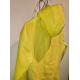 Citronella Yellow Hooded Aviator Leather Jacket