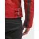 Columbus Red Leather Motorcycle Jacket