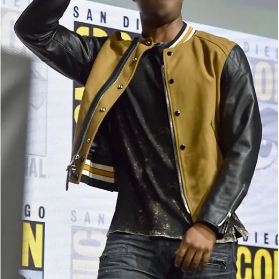 Comic Con Michael B Jordan Varsity Jacket