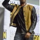 Comic Con Michael B Jordan Varsity Jacket