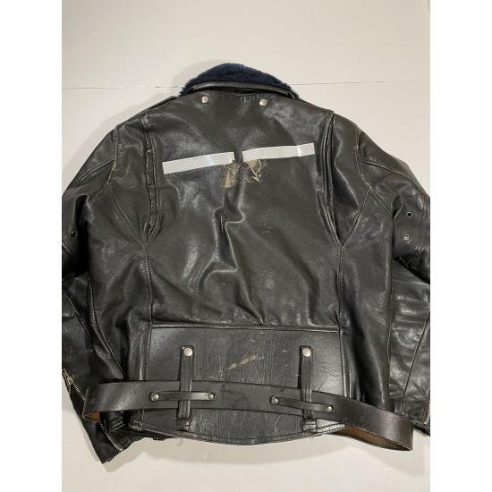 Harley Davidson × Vintage Calfskin Motorcycle Jacket