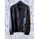 Hedi Slimane Curtis Fringe Western Lambskin Leather Jacket