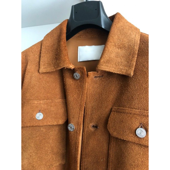 Heritage Craftsmanship Genuine Suede Leather Jacket