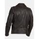 Men Real Leather Black Vintage Biker Jacket