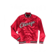 Mens Chicago Bulls Satin Bomber Jacket