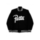 Mens Patta Varsity Black Jacket