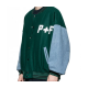 Mens Places Plus Faces Varsity Blue and Green Jacket