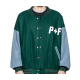 Mens Places Plus Faces Varsity Blue and Green Jacket