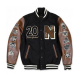 Mens Varsity Negro League Baseball Bomber Jacket