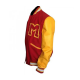 Mens Michael Jackson Thriller M Logo Varsity Letterman Jacket