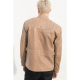 Mens Rebel Finn Light Brown Rebel Leather Jacket