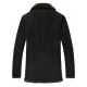 Mens Suede Leather Reacher Style Coat